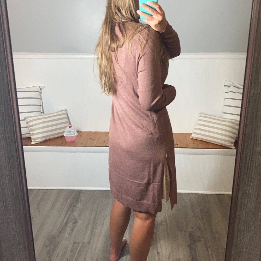 LAST2🧁ROSE- longline cardigan - Picture 3 of 6